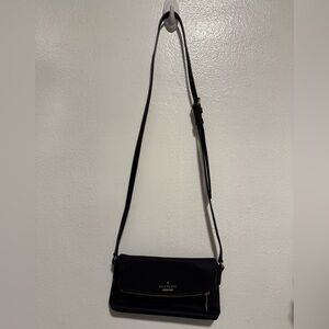 Kate Spade Black Leather Crossbody Bag